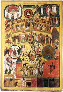 Икона Страшного Суда. XVI в.