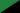 Darker green and Black flag.svg