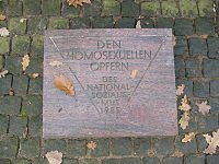 Neuengamme pink triangle.JPG